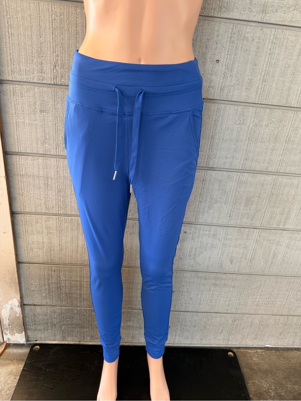 Women’s Halara high waist drawstring pocket full length leggings size Small